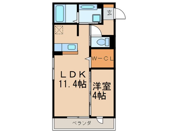 D-room九大駅前の物件間取画像